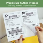 Lot 220-1100-4400 Half Sheet Shipping Labels 8 5x5 5 Self Adhesive 2 Per Sheet