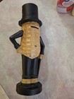 Vintage Cast Iron Mr Peanut Coin Bank 11 5  