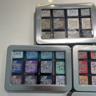 Ranger Tim Holtz Distress Ink Pads Minis Lot Of 61   6 Storage Tins