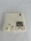 New Halloween Pumpkin  Orange White Vintage Pack Of 16 Napkins Hallmark Nos