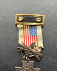 Original 1898-1902 Spanish American War Veterans Medal Badge Cuba
