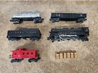 Lionel O Scale Post War 2055 Locomotive W  Tender 5 Piece Train Set Pre-owned