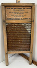 Vintage Dubl Handi Washboard Co Columbus Ohio Wash Board 18  X 8 5 8  Primitive