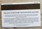 Hooters Casino Las Vegas Club Orange Slot Card
