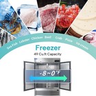 54  Commercial Freezer  Icecasa 2 Door Reach-in Freezer 49 Cu ft