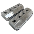 392 Hemi Valve Covers - Finned - Die-cast Aluminum - Polished - Made In The Usa