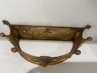 Vintage Palladio Wall Sculpture Bed Crown Canopy Made In Italy Hollywood Regency