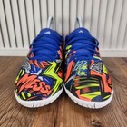 Adidas Nemeziz Messi 19 4 Fg Womens 7  6y  Colorful Graffiti Indoor Shoes Eh0601