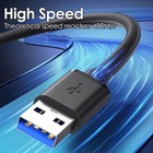 Usb 3 0 A Male To A Male Cable Data Transfer Super Speed Power Charger Metal Lot