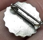 Vintage Sterling Martha   s Vineyard Island Mass Souvenir Pin 1940s Scalloped