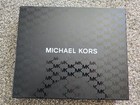 Michael Kors Hat And Scarf Set  Black New In Gift Box