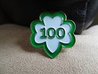 Et Girl Scout 2012 100th Anniversary Pin Green White Trefoil Gsusa Gsa Wagggs   
