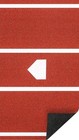 New  Base softball Hitting Mat W  Antislip Rubber Backing  12  X 6  Batting Cage