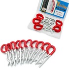 10 Pcs Heavy Duty Hitch Pins Clip R Clips Spring Retaining Wire Hair Pins Cotter