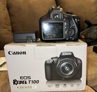 Canon Eos Rebel T100 Dslr Camera Body     Gently Used  Excellent Condition