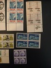 Lot Of 10 Plate Blocks  4 Stamps Each       Mnh - Charity