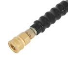 Pressure Washer Hose 3 8  4000psi W quick Connects 100ft Gray 1 Warranty Year