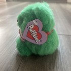 Puffkins Plush Jingles Green Bear Candycane  6670 Swibco Birthdate 12-15-97 Nwt