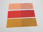 Mint Lot Of 3 Ny Giants Unused 1982 Players Strike Season Full Tickets