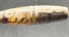 Tibetan Old Agate 12 Eye Dzi Bead  Cinnabar  Nice Weathering Talisman  Charm        
