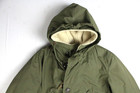 Vintage 1951 Korean War Era M47 Overcoat Parka With Pile Liner Size Small M 1947