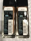 2 Pc Lot Maybelline Fit Me Foundation Matte   Poreless Normal To Oily 358 Latte