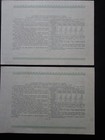 1950 Ussr Russia 10 Rubles State Loan Bond Au xf Notes Lot Of 2 Consecutive   