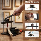 Portable Picture Frame Stapler Machine Kit  F300-1 Art Picture Frameing Joiner