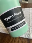 Hydro Flask 32oz Wide Mouth Insulated Travel Bottle Flex Straw Cap Mermaid Green