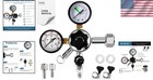 Cga 320 Keg Regulator With Quick Disconnect And Safety Relief Valve - 0-120 Psi
