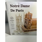 3 D Wood Puzzle Notre Dame De Paris Model  night Edition With Led Lighting  New 