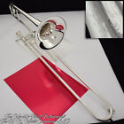 1965 Vintage King H  N  White 3b Concert Trombone Silver Plate Rare