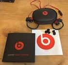 Beats By Dr  Dre Powerbeats 2 Wireless Bluetooth In-ear Headphones - Black red