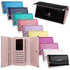 Womens Clutch Leather Wallet Long Card Holder Phone Bag Case Purse Lady Handbags