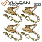Vulcan Ratchet Buckle - Chain Tail   Welded Grab - 4 Pack - 3300 Lbs Swl
