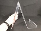 Easel Display Stand Clear Acrylic Large Size For Plates  Photos And More 
