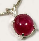 18thc Antique 4  ct Ruby pendant Gem Of Ancient Badakhshan Tajikistan Afghanistan