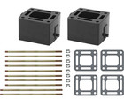 Mercruiser 3 Inch Exhaust Manifold Riser Spacer Kit Mc2093320a3 3320 93320a13 3 