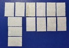 Lebanon Sy Revenue Tax Judicial Councilor 13 Stamps Used  r109 