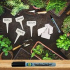 2 Pack Garden Marker Pen Permanent Markers Black  uv Fade Resistant Marker Pens