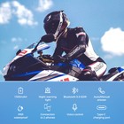 Motorcycle Helmet Headset Wireless Bluetooth 5 3 Headphone Speaker Hands-free Us