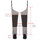 Kylebooker Breathable Stockingfoot Hip Waders