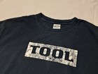 Tool Heavy Metal Rock Band Logo Black T-shirt Gilden Ultra Cotton Rare Size L
