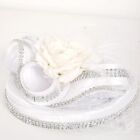 Fascinators Hat For Women Church Tea Party Headband Derby Floral Wedding Dress C