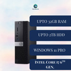 Fast Dell Desktop Computer Sff I5 6th Gen   32gb   2tb Ssd Hdd   Windows 11