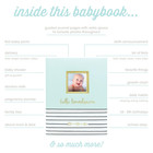 Blue First 5 Years Keepsake Memory Book For Baby Boy  Record Every Milestone Fro