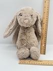 Jellycat Medium Beige Bashful Bunny White Tail 11 Inch Plush Stuffed Animal