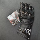 Alpinestars Gp-pro Men s Long Leather Racing Motorcycle Gloves - Black