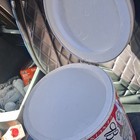 Budweiser Beer Cooler Breweriana Collectible White With Red Label