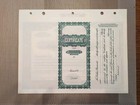 Stock Certificate Specimen Peers Petroleum Environmental Equip Rentals   Service